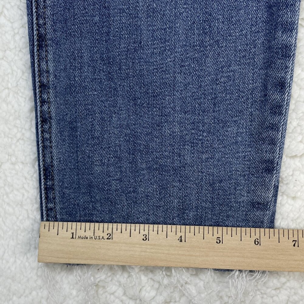 Kut From The Kloth Jeans Womens Size 4 Blue Pattie Straight Leg High Rise 27x26 - Picture 9 of 12